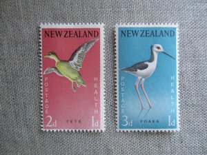 New Zealand, Scott# B57-B58, MNH