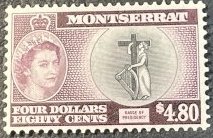 MONTSERRAT # 142-MINT/HINGED------SINGLE---1903(LOTB)