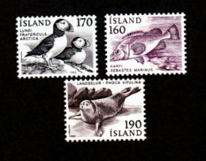 Iceland # 534-536 Mint!
