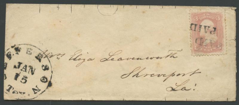 TEXAS JEFFERSON COUNTY (1860's Jefferson) (With Paid)(255)