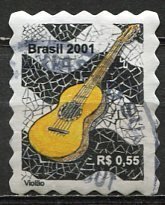 Brazil; 2001: Sc. # 2815: Used Single Stamp