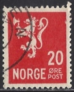 NORWAY #119, USED - 1927 - NORWAY133