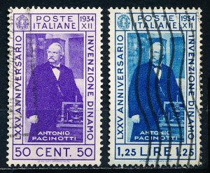 Italy #322-323  Set of 2 Used