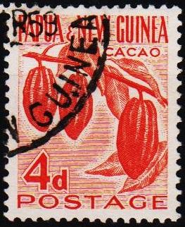 Papua New Guinea.1952 4d S.G.18 Fine Used