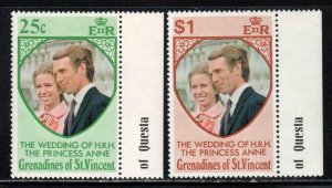 St. Vincent Grenadines # 1-2 ~ Cplt Set of 2 ~ Mint, NH