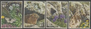 4198(a-j) Set of 10, Singles. Alpine Tundra MNH, .41 cent