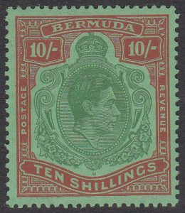 Bermuda 126b, SG119e MH Perf 13 (see Details) CV $225.00