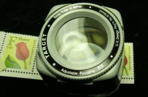 Adjustable Target Focusing 8x topographical lens magnifier viewer MIB