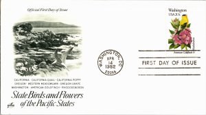 United States, District of Columbia, United States First Day Cover, Birds, Fl...