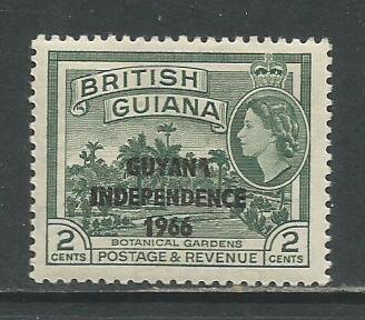 Guyana     #1   MLH  (1966)  c.v. $0.35