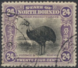 North Borneo  SG 176a      SC#  149 * dp lilac  Used see details & scans