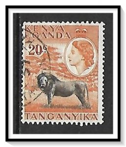 Kenya Uganda Tanganyika (KUT) #107 QE II & Lion Used