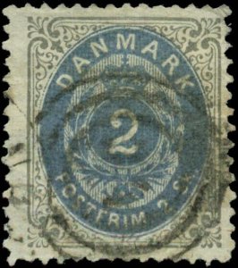 Denmark Scott #16 Used