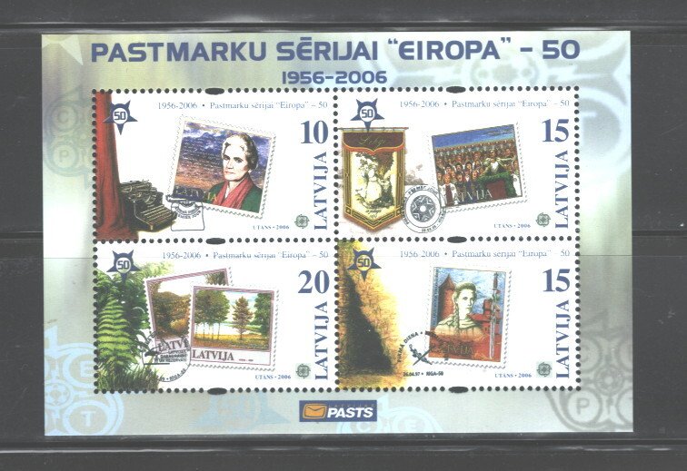 LATVIA 2006 EUROPE CEPT MS#637, MNH