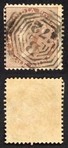 Singapore SGZ71 1a Brown India with B172 postmark Cat 40 pounds