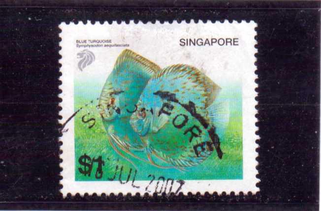 Singapore  Scott#  1018  Used