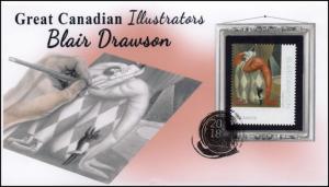 CA18-030, 2018, Great Canadian Illustrators, Pictorial, FDC, Blair Drawson