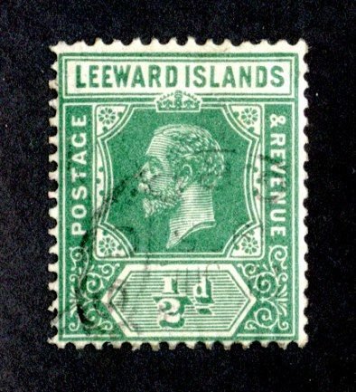 1019 bcx Leeward Is. 1921 scott #62 used (offers welcome)