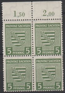 Mi: 74 x ;MNH ;1945 : Saxony  SBZ