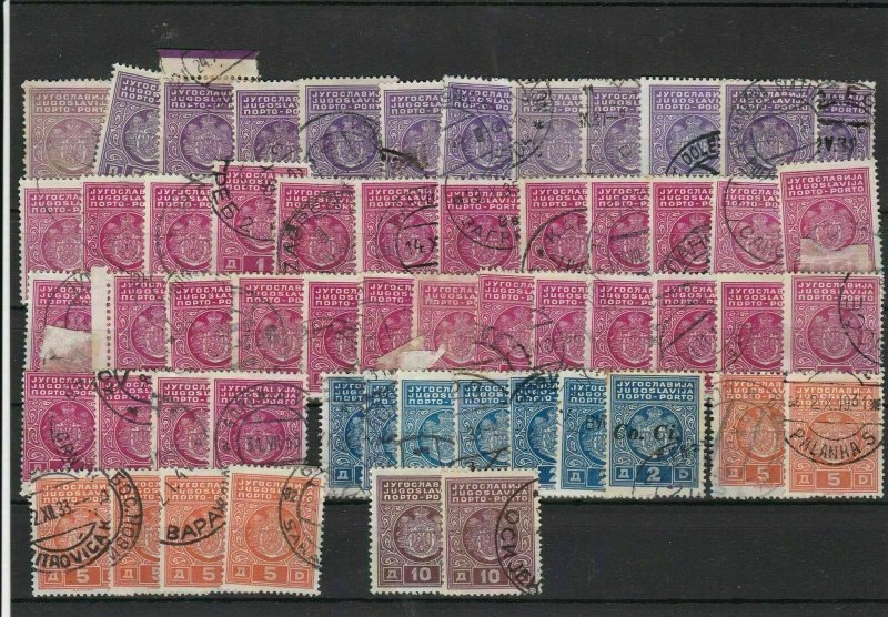 Yugoslavia Postage Due 1931 Stamps Ref 31187