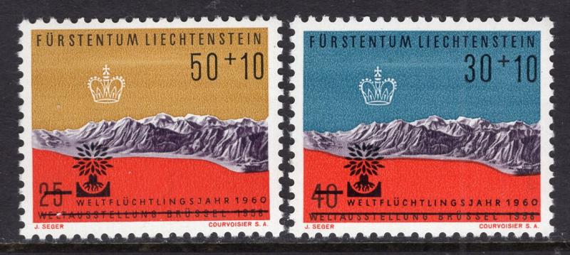 Liechtenstein B22-B23 MNH VF