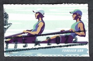 United States #5697 Forever (58¢) Women Rowing (2022). On paper. Used