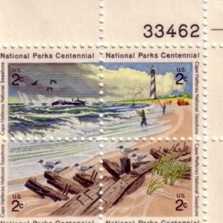 US Stamp #1448-51 MNH - National Parks - Plate Block of 4