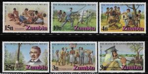 Zambia 1973 Dr David Livingstone medical explorer and missionary Flag MNH A711