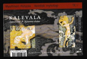 Finland # 1213, Norse Gods, Souvenir Sheet, Mint NH, 1/2 Cat.