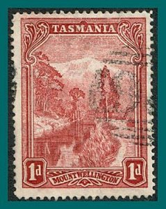 Tasmania 1899 Mount Wellington, 1d used #87,SG230