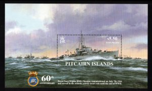 PITCAIRN ISLANDS 2004 HMS Pitcairn S/S; Scott 599; MNH