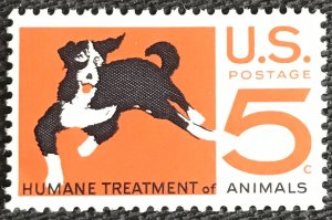 US MNH #1307 Single Humane Treatment of Animals SCV $.25 L18