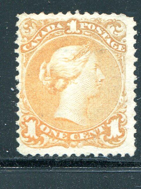 Canada #23 (*)  unused  F- VF+   - Lakeshore Philatelics