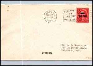 Scott 647 2 Cents Washington Hawaii Overprint FDC Washington, DC Cxl SCV $15.00