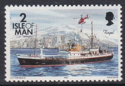 532 Isle Of Man Ships MNH