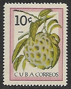 Cuba # 804 - Custard Apple - MNH.....{R1}