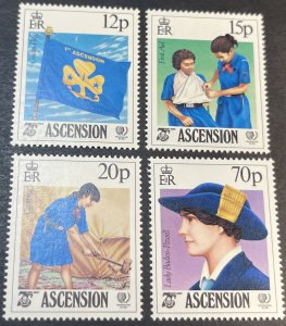 ASCENSION ISLAND # 377-380-MINT NEVER/HINGED--COMPLETE SET--1985