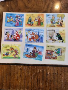Stamps Anguilla Scott #596-604 nh