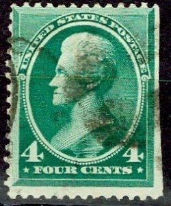 U.S.A.; 1883; Sc. # 211;  Used Single Stamp