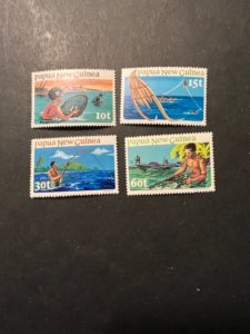 Papua New Guinea sc 545-548 MNH comp set