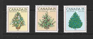 CANADA - 1981 CHRISTMAS - SCOTT 900 TO 902 - MNH