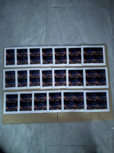 US USA Cosmic Cliffs 20 x Sheet of 4 MNH VF Express Stamps,Scott#5828 Free Fedex