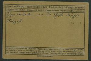 Germany Flugpost am Rhein