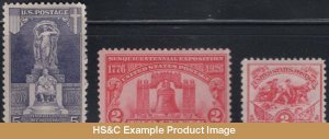 HS&C: 1926 US Commemorative Stamp Year Set MNH #627-629 F/VF