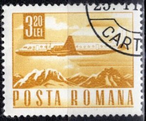 Romania; 1968: Sc. # 1985; Used CTO Single Stamp
