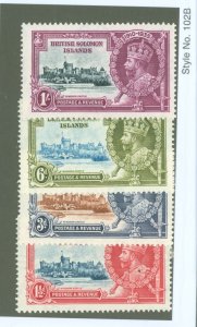 Solomon Islands (British Solomon Islands) #60-63 Unused Single (Complete Set)