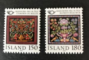 Iceland 1980 #532-33 MNH SCV 1.40