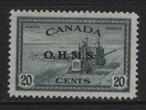 CANADA, O8, HINGED, 1949-50,  O.H.M.S.