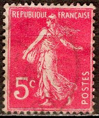 France; 1934: Sc. # 161: O/Used Single Stamp