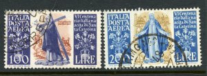 Italy,  # C127-8, Used.